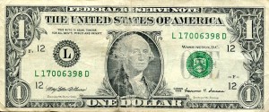 Banknot USA 1 Dolar 1999 r. San Francisco L
