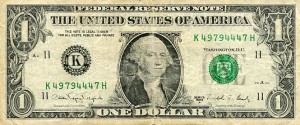 Banknot USA 1 Dolar 1988 r. Dallas K