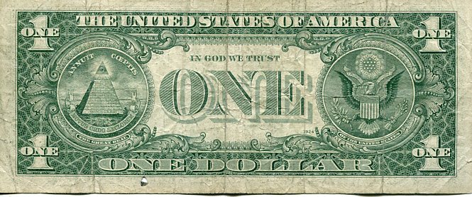 Banknot USA 1 Dolar 1974 r. San Francisco L