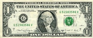 Banknot USA 1 Dolar 1988 r. Chicago G