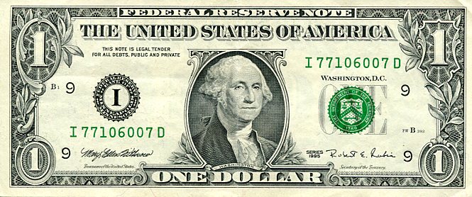 Banknot USA 1 Dolar 1995 r. Minneapolis I