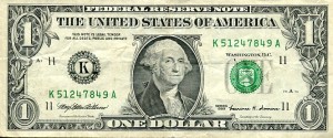 Banknot USA 1 Dolar 1999 r. Dallas K