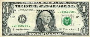 Banknot USA 1 Dolar 1995 r. San Francisco L