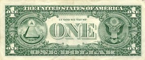 Banknot USA 1 Dolar 1995 r. San Francisco L