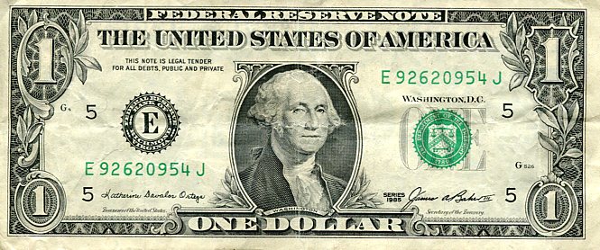 Banknot USA 1 Dolar 1985 r. Richmond E