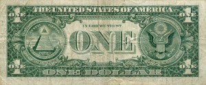 Banknot USA 1 Dolar 1969 r. San Francisco L ☆