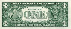 Banknot USA 1 Dolar 2017 r. Atlanta F ☆