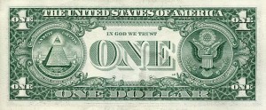 Banknot USA 1 Dolar 2009 r. Atlanta F ☆