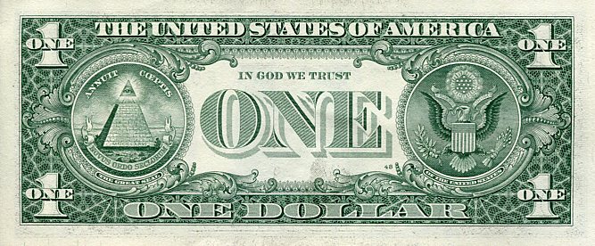 Banknot USA 1 Dolar 2009 r. Atlanta F ☆