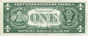 Banknot USA 1 Dolar 2009 r. Atlanta F ☆