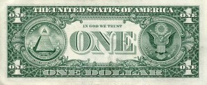 Banknot USA 1 Dolar 2009 r. Atlanta F ☆