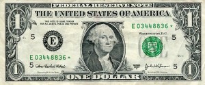 Banknot USA 1 Dolar 2003 r. Richmond E ☆