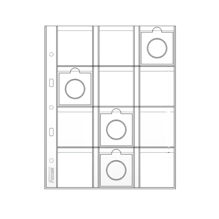 Karty Fischer Optimum MH12 na holdery ( 10 szt )