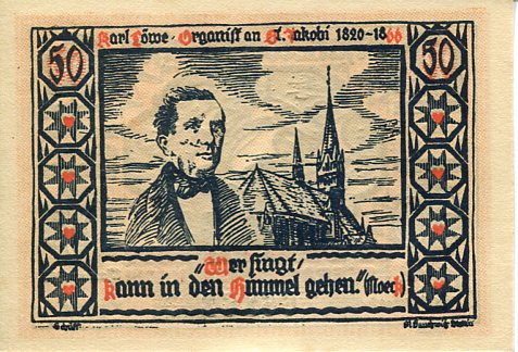 Notgeld Szczecin Stettin 50 Pf 1922 r.