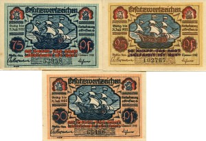 Notgeldy Szczecin Stettin 1922 r.