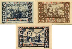 Notgeldy Szczecin Stettin 1922 r.