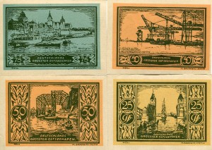 Notgeldy Szczecin Stettin 1922 r.