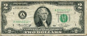 Banknot USA 2 Dolary 1976 r. Boston A ☆