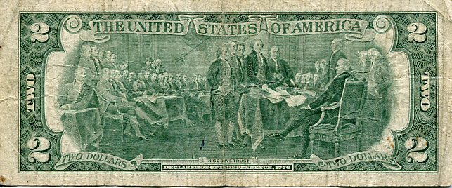 Banknot USA 2 Dolary 1976 r. Boston A ☆