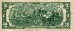 Banknot USA 2 Dolary 1976 r. San Francisco L