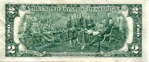 Banknot USA 2 Dolary 1976 r. Dallas K