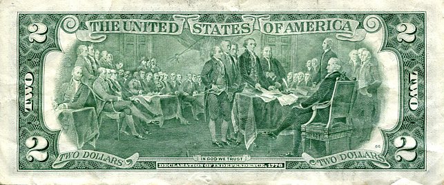 Banknot USA 2 Dolary 1976 r. St. Louis H