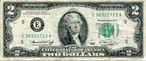 Banknot USA 2 Dolary 1976 r. Richmond E