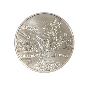 Polska 10 zł 10 lat Wielkiej Orkiestry Świątecznej Pomocy 2003 r. Rewers