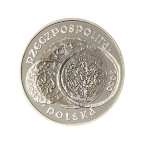 Polska 10 zł 1000-lecie zjazdu w Gnieźnie 2000 r. Awers