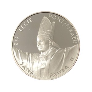 Polska 10 zł Ag  Jan Paweł II - Papież pielgrzym 1999 r. Rewers