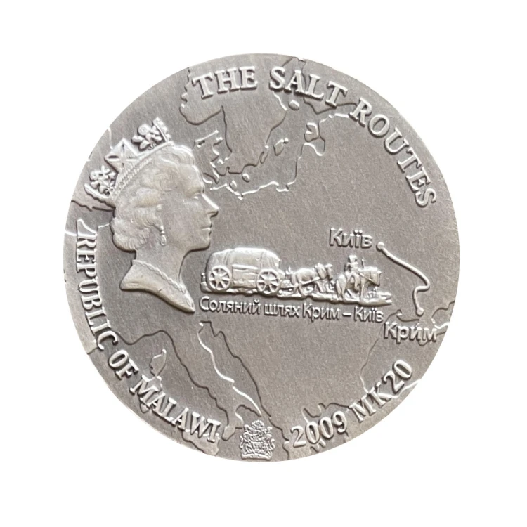 Malawi 20 Kwacha 2009 r. Ag Krym – Kijów Awers