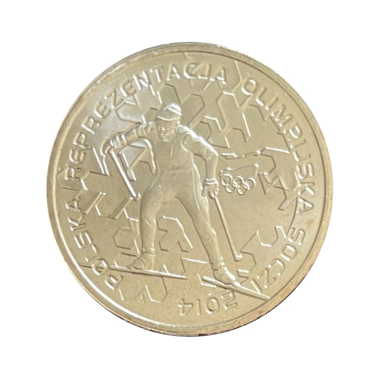 2 zł 2014 r. Polska Reprezentacja Olimpijska  Soczi 2014 Rewers