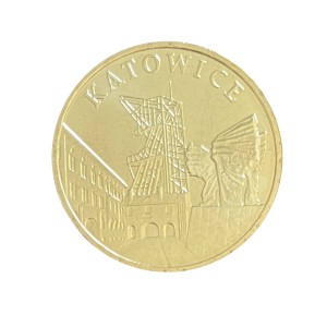2 zł 2010 r. Miasta w Polsce – Katowice Rewers