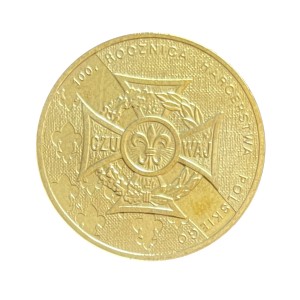 2 zł 2010 r. 100. rocznica Harcerstwa Polskiego Rewers