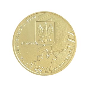 2 zł 2010 r. 90. rocznica Bitwy Warszawskiej Rewers