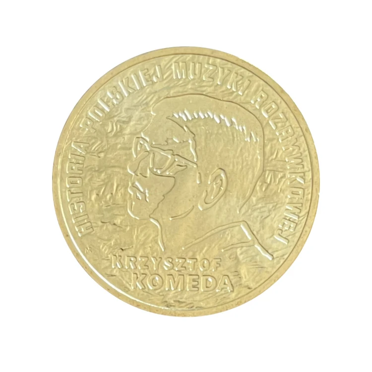 2 zł 2010 r. Historia polskiej muzyki rozrywkowej – Krzysztof Komeda Rewers