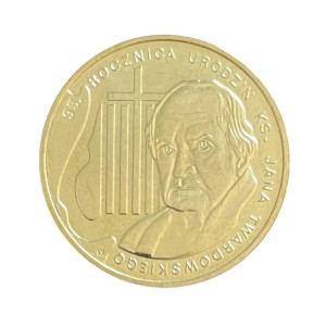 2 zł 2010 r. 95. rocznica urodzin ks. Jana Twardowskiego Rewers