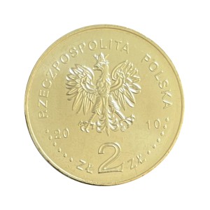 2 zł 2010 r. Miasta w Polsce – Stare Miasto w Warszawie Awers