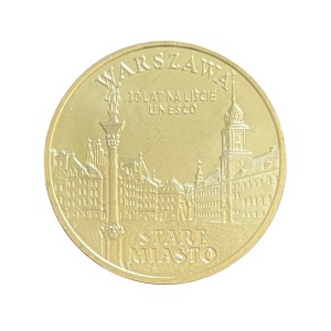 2 zł 2010 r. Miasta w Polsce – Stare Miasto w Warszawie Rewers
