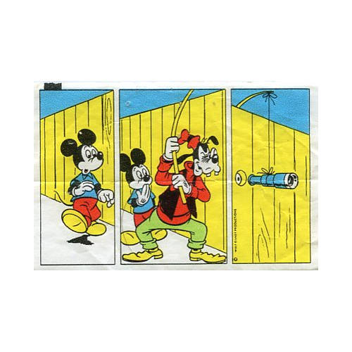Historyjka z gumy Donald Goofy i Myszka Miki