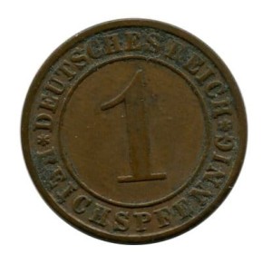 Niemcy 1 Pfennig 1931 r.