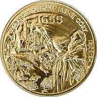 2 zł 350-lecie obrony Jasnej Góry 