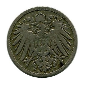 Niemcy 10 Pfennig 1890 r.