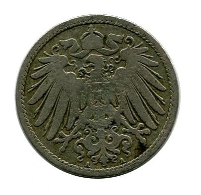 Niemcy 10 Pfennig 1890 r.