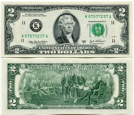 USA 2 Dolary 2003 r. Dallas K UNC