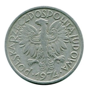 2 złote 1974 r.