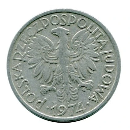 2 złote 1974 r.