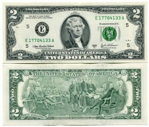 USA 2 Dolary 2003 r. Richmond E UNC