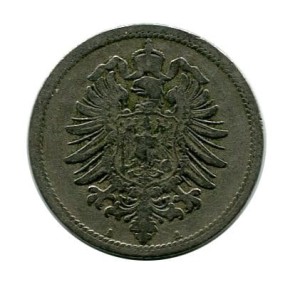 Niemcy 10 Pfennig 1889 r.