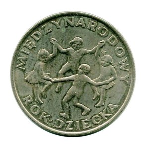 20 złotych Międzynarodowy Dzień Dziecka 1979 r.